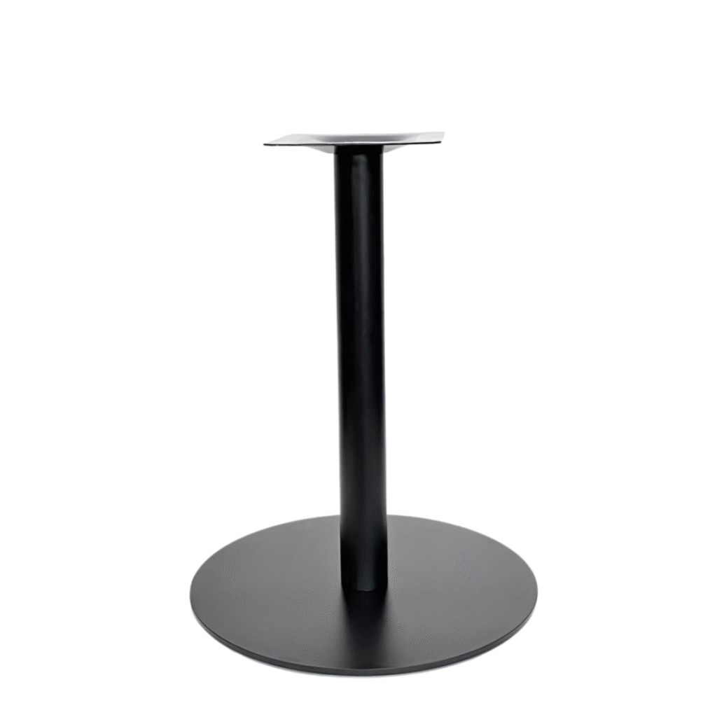 iron end table base