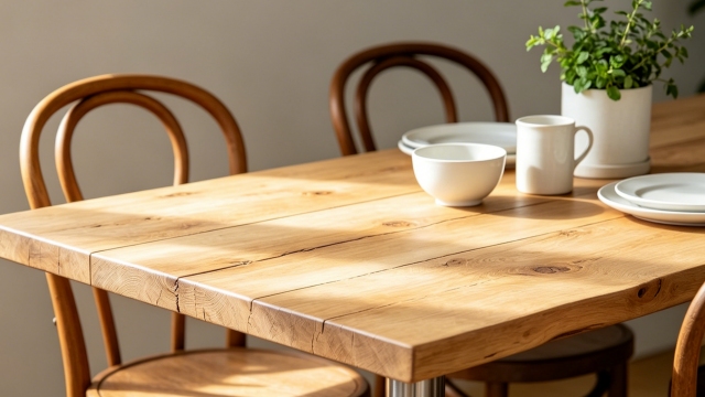 How Does Custom Birch Wood Enhance Restaurant Table Tops？